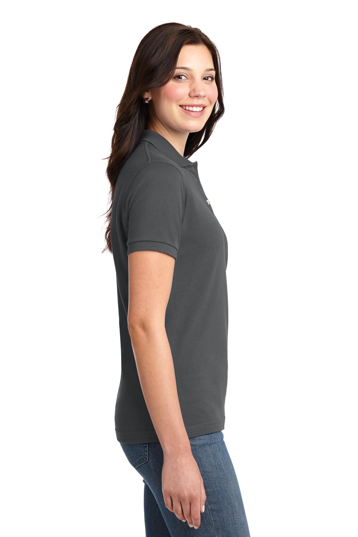Port Authority Women's Heavyweight Cotton Pique Polo. L420 79
