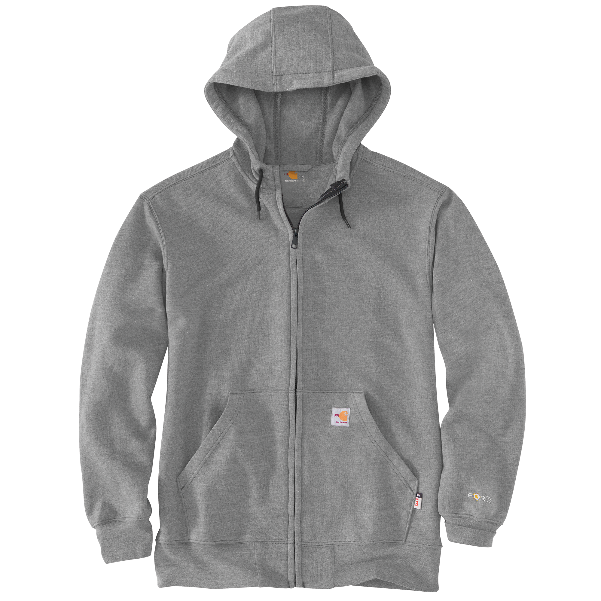 Carhartt Mens FR Force Marquette Full Zip Sweatshirt, custom hoodie or sweatshirt with logo imprint 3