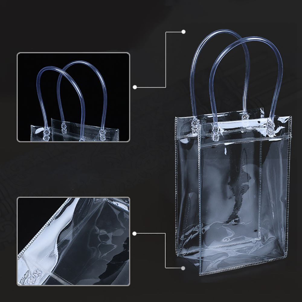 PVC Clear Stadium Tote Bag 1