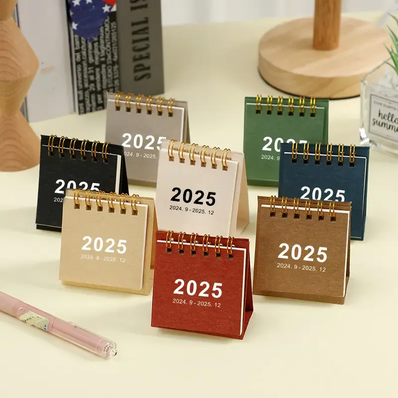 Kraft Paper Mini Desk Calendar 7