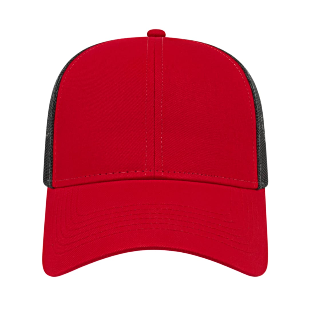 Cap America Two-Tone Trucker Mesh Back Cap 158
