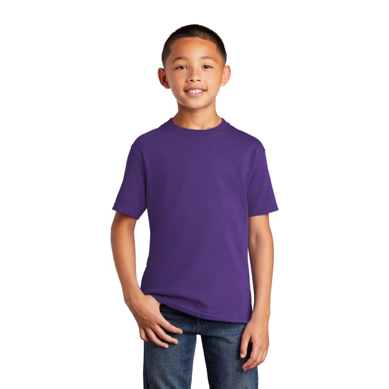 Port & Company - Youth Core Cotton Tee. 10