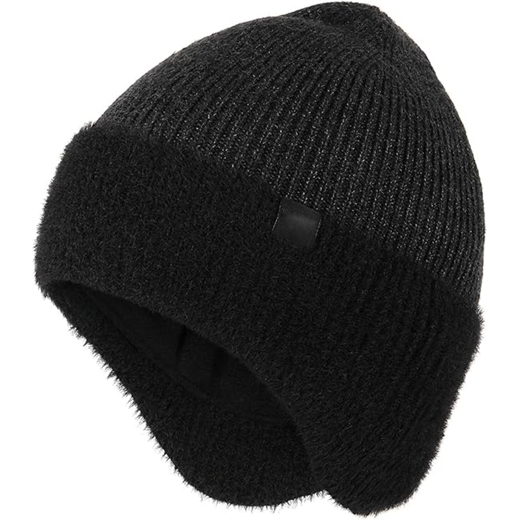 Winter Fleece Line Earflap Beanie 3