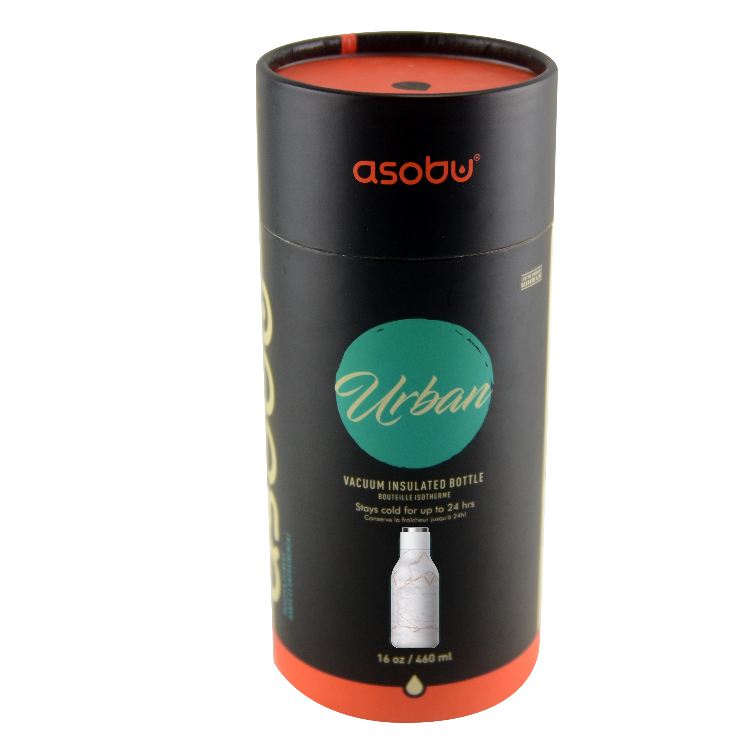 Asobu 16 Oz. Urban Vacuum Insulated Pattern Designed Bottle