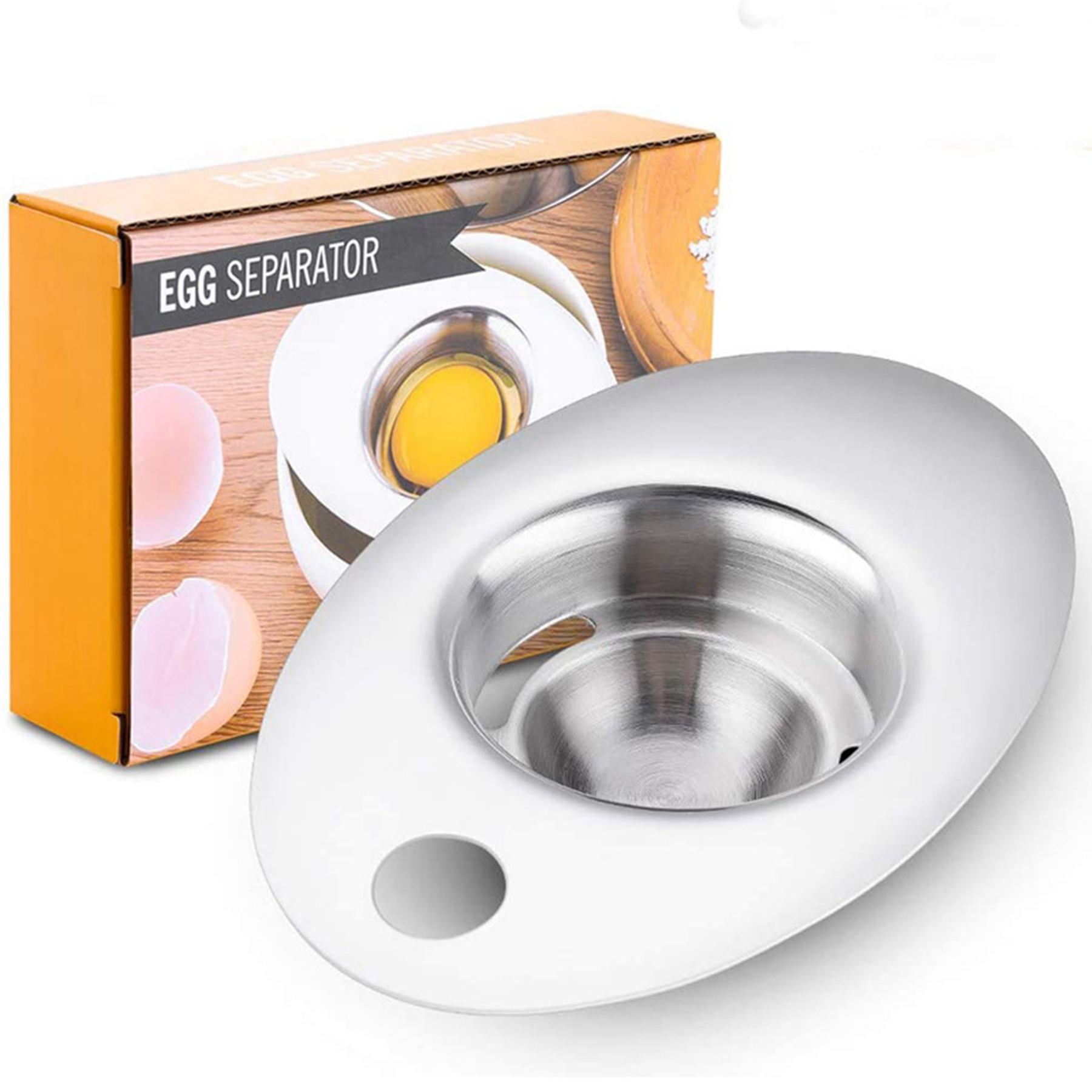 Bakers Stainless Steel Egg Separator 2