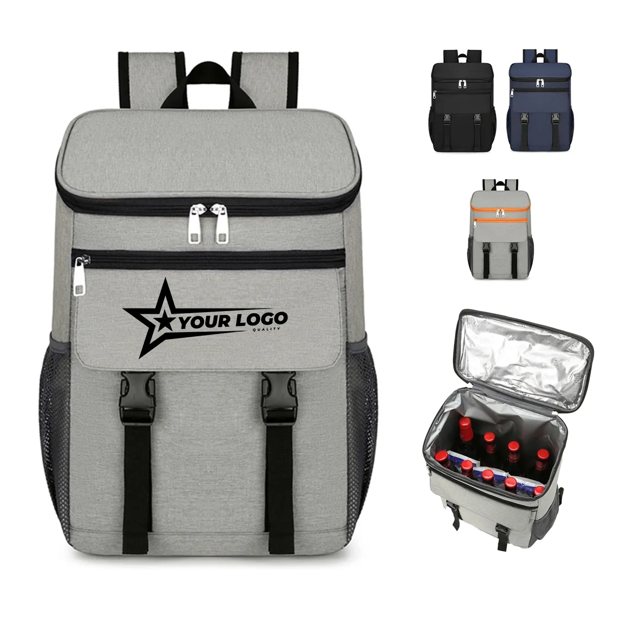 25L Large Capacity Insulated Backpack Cooling Picnic Bag 3