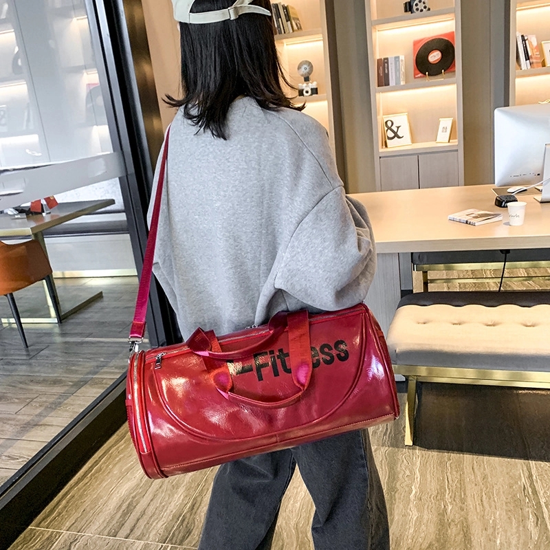 PU Travel Sports Duffel Bag & Yoga Gym Weekender Handbag 3