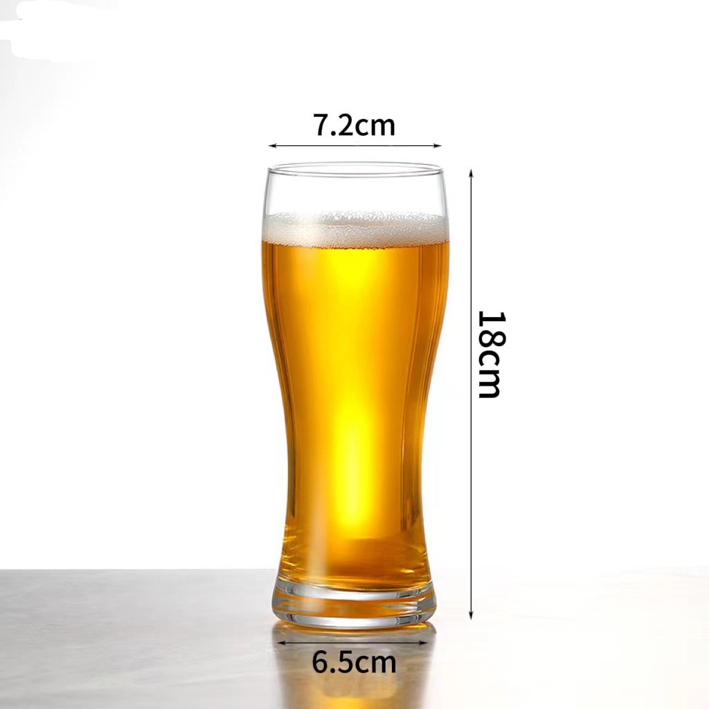 16 Oz Clear Glass Beer Cup 2