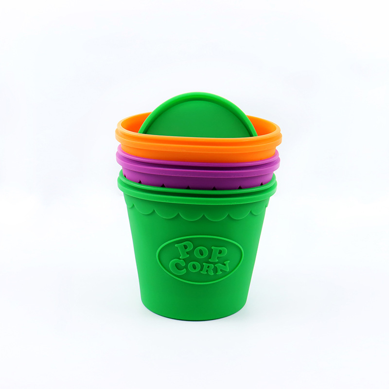 Silicone Popcorn Bowl 5