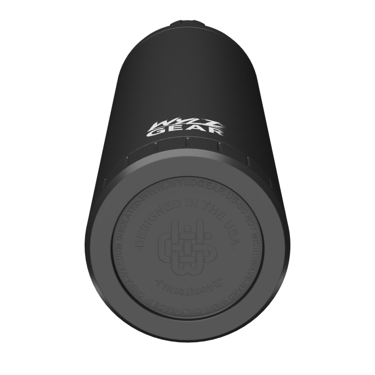 24 oz Wyld Gear® Stainless Steel Vacuum Insulated Mag Bottle, custom water bottle with logo imprint 2