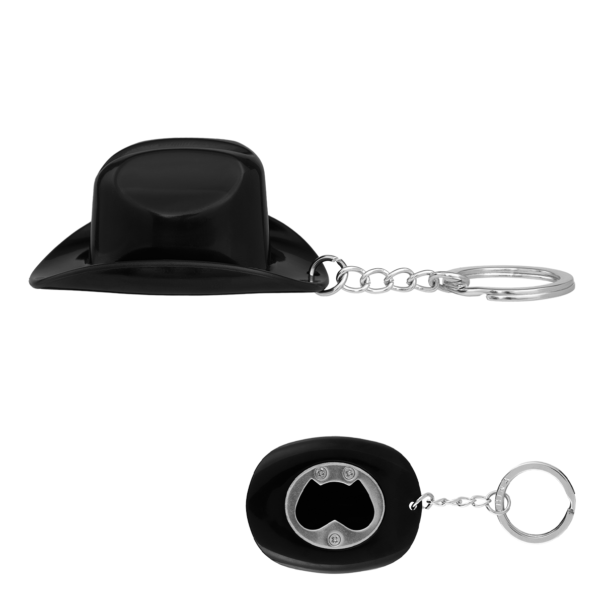 Cowboy Hat Bottle Opener Keychain 11
