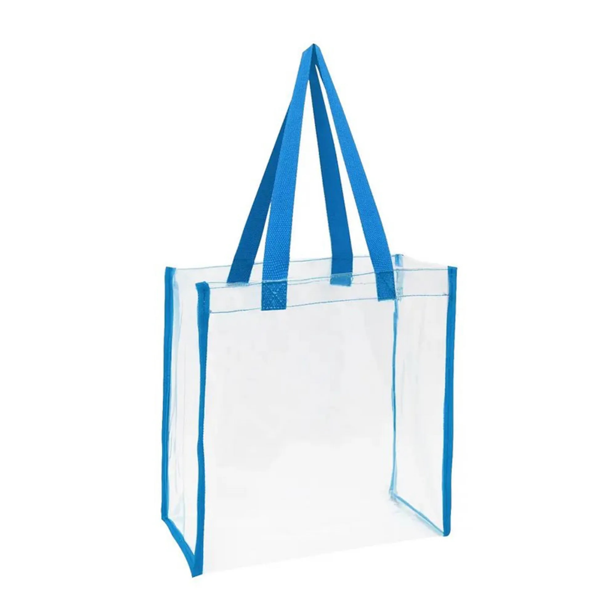 Clear Vinyl Stadium Compliant Tote Bag MOQ100 5