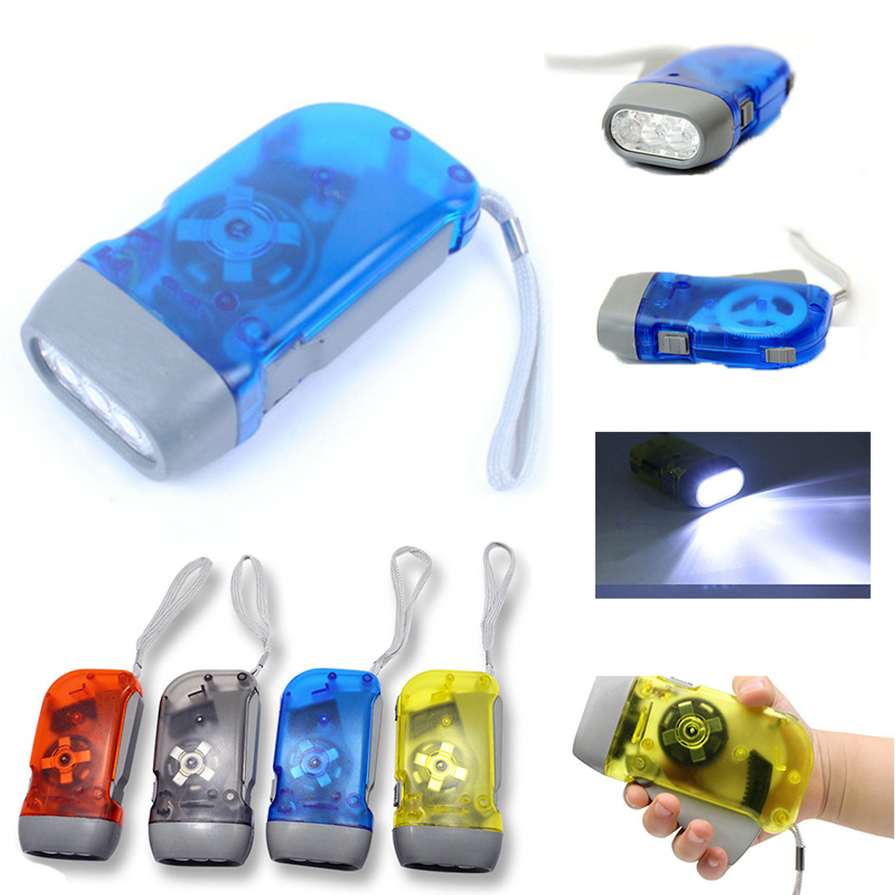 Hand Crank Flashlight 1