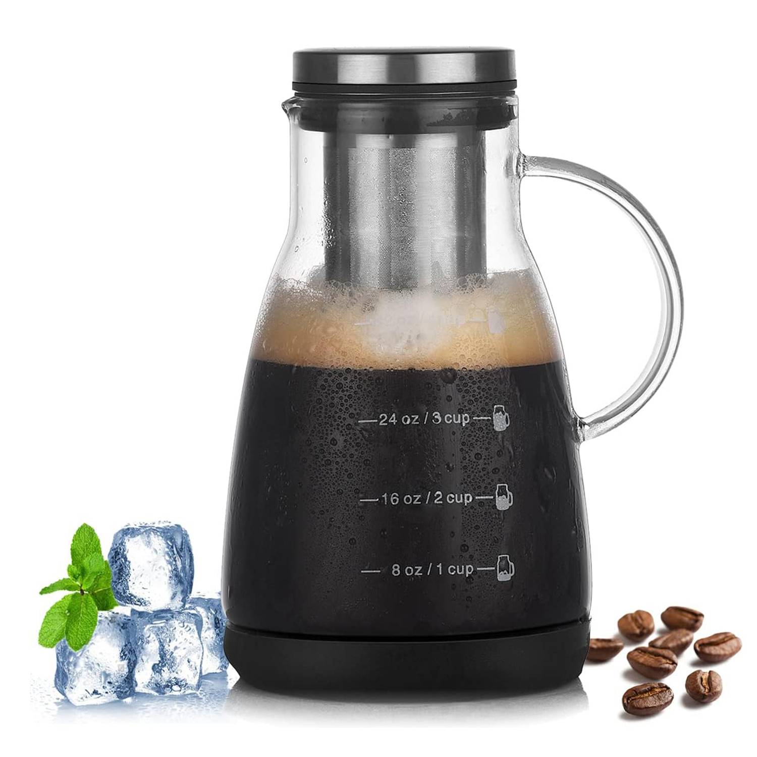 32oz Airtight Cold Brew Iced Coffee Maker 3