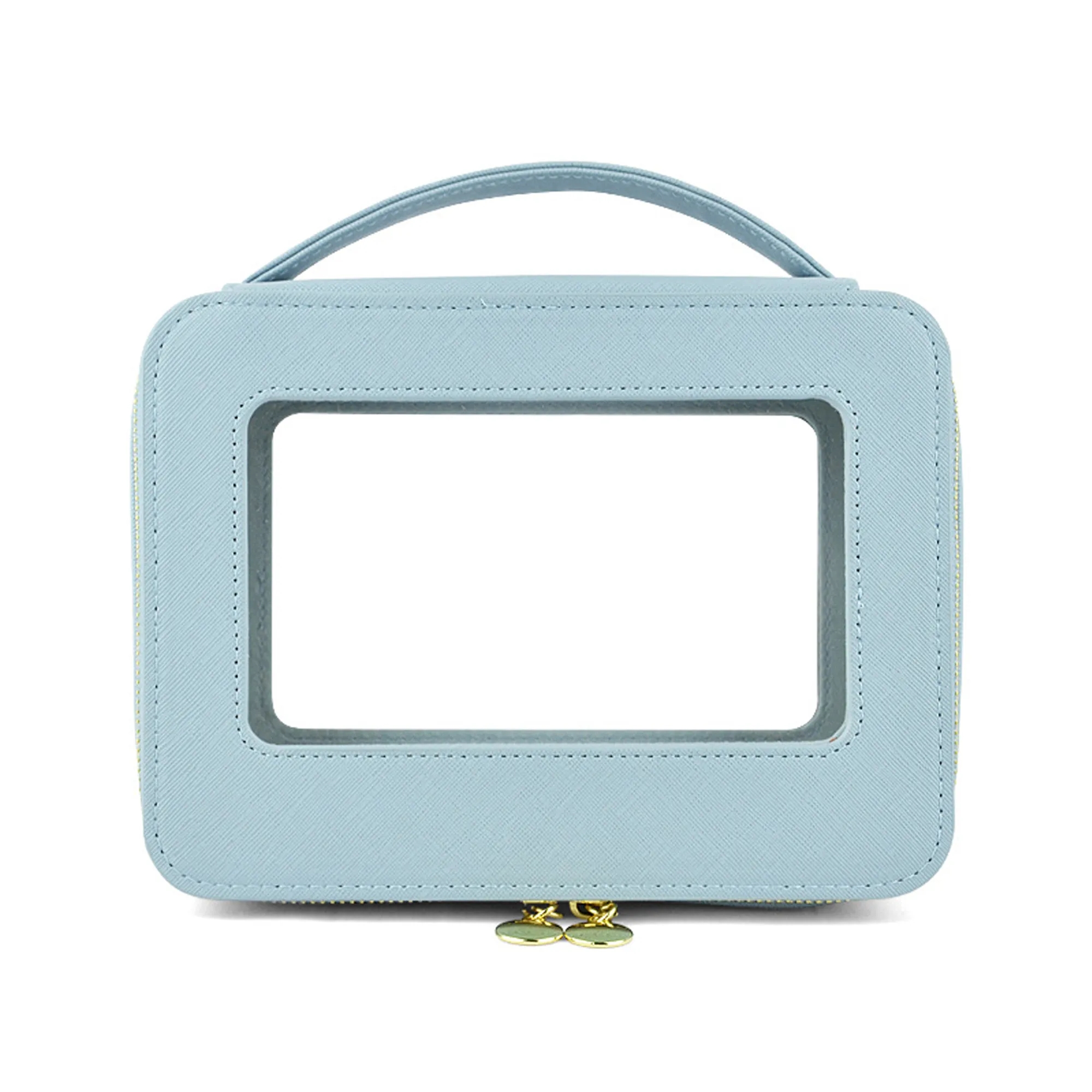 Portable Clear Window Makeup Bag 12