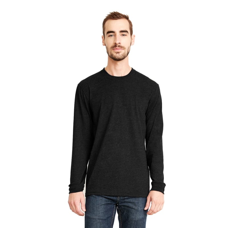 Next Level Unisex Sueded Long-Sleeve Crew 13