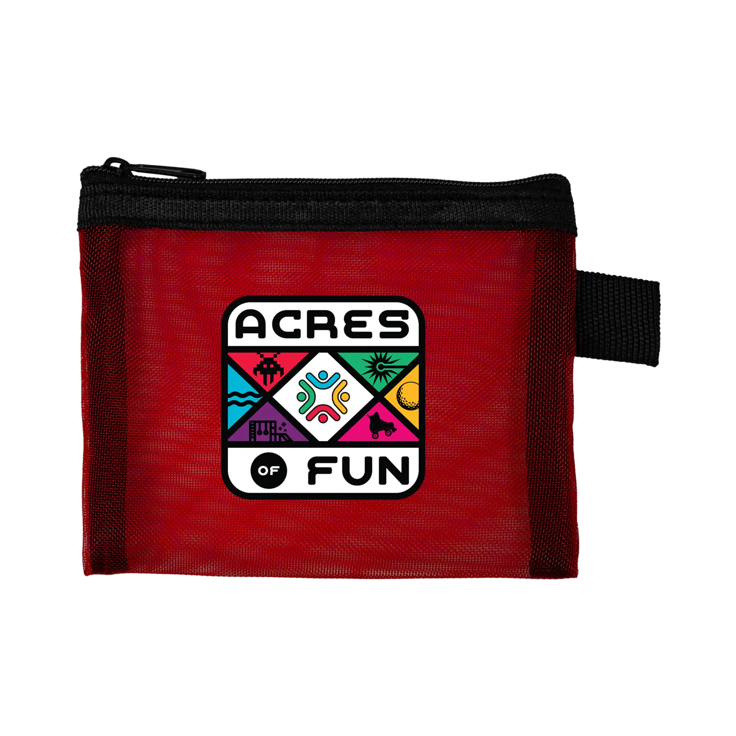 Recycled Mesh Zip Pouch 8