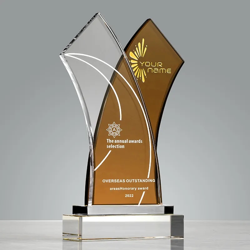 Tuxedo Wave Crystal Award 2
