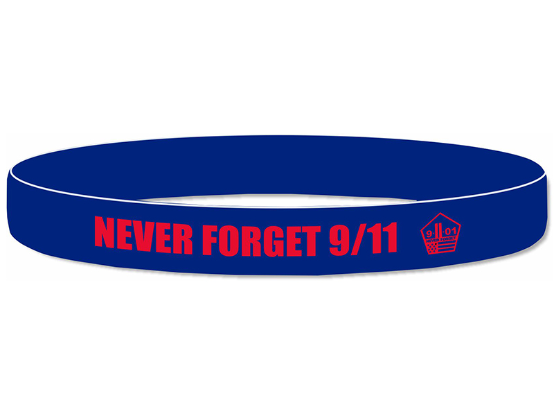 Remembering 911 Silicone Wristbands 4