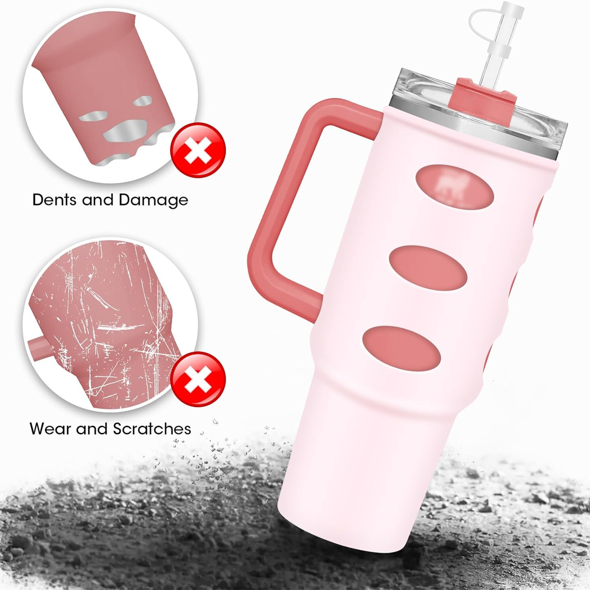 Protective Sleeve For Handled Water Bottle 40 oz 3
