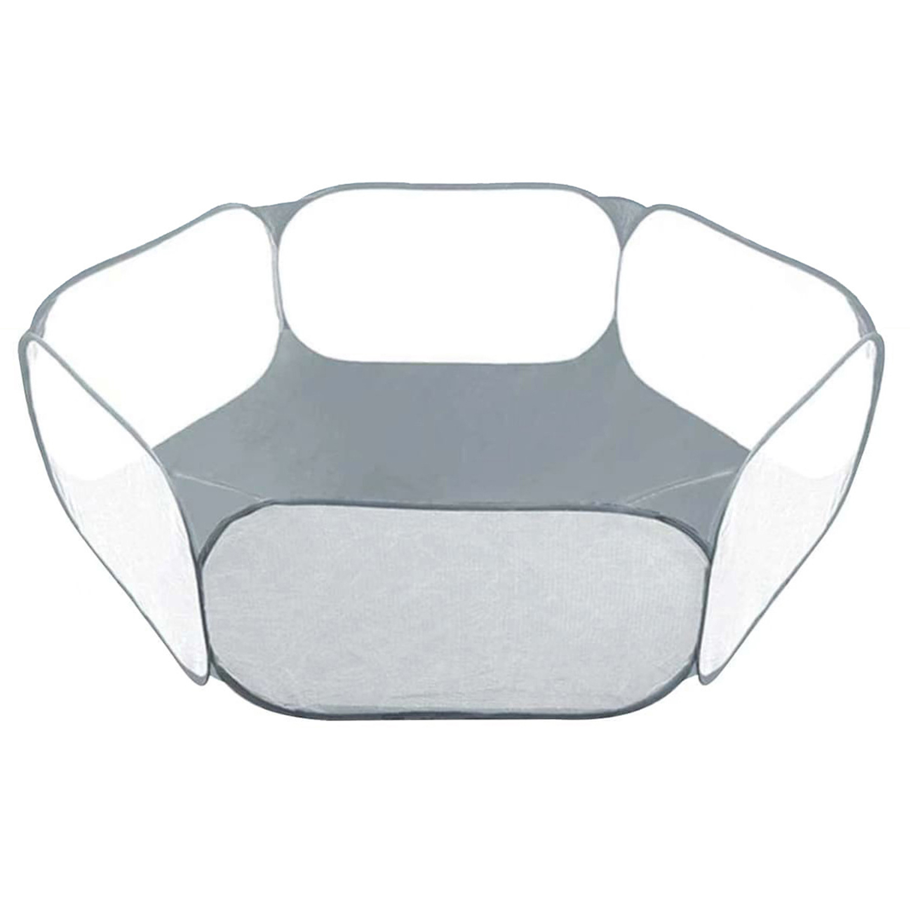 Clear Pet Playpen Pop Open 4