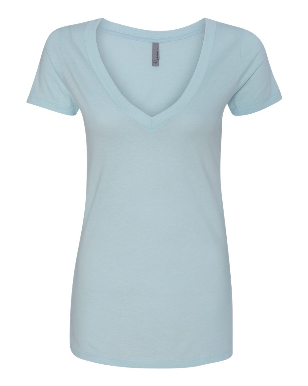Women's CVC Deep V-Neck Tee - 6640 32