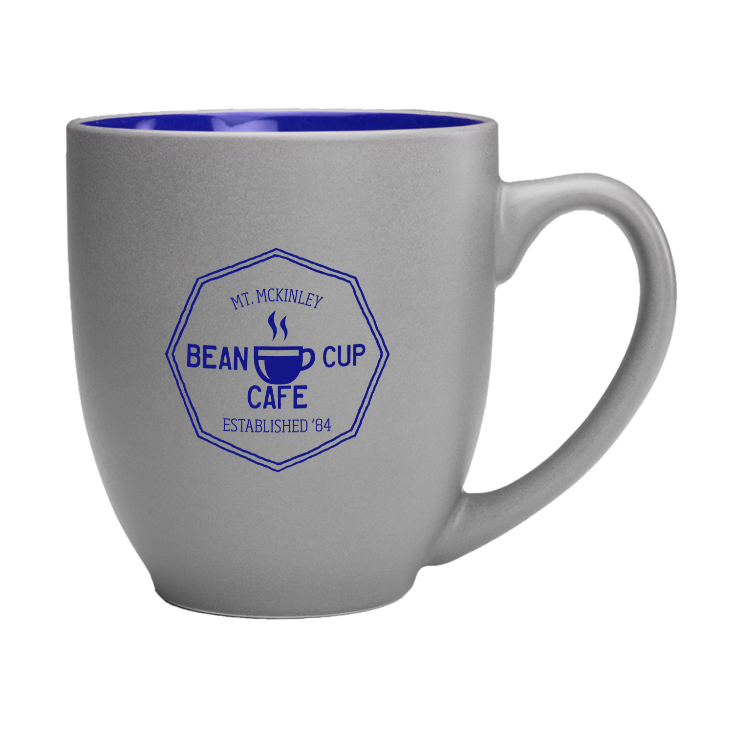 16 oz. Two Tone Ceramic Mug (1 Color Imprint) 5