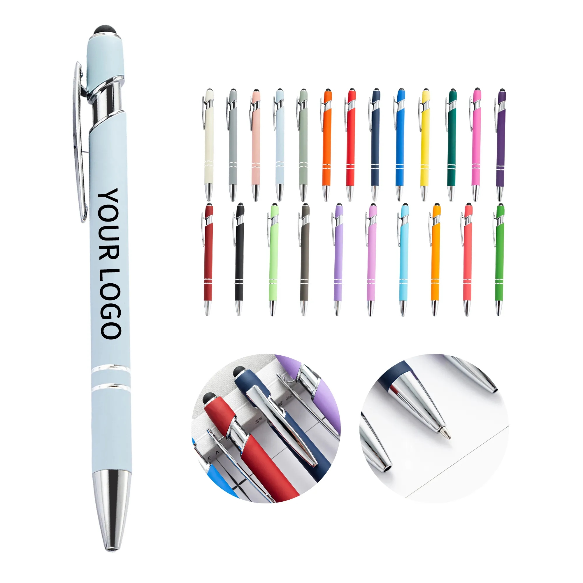 Stylus Metal Pen Laser Engraved 1