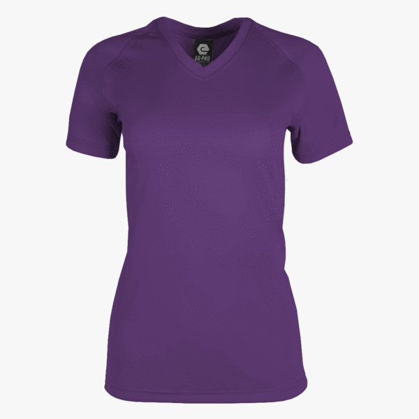 #E117 / Basic Training Women's V-Neck Raglan Tee 8