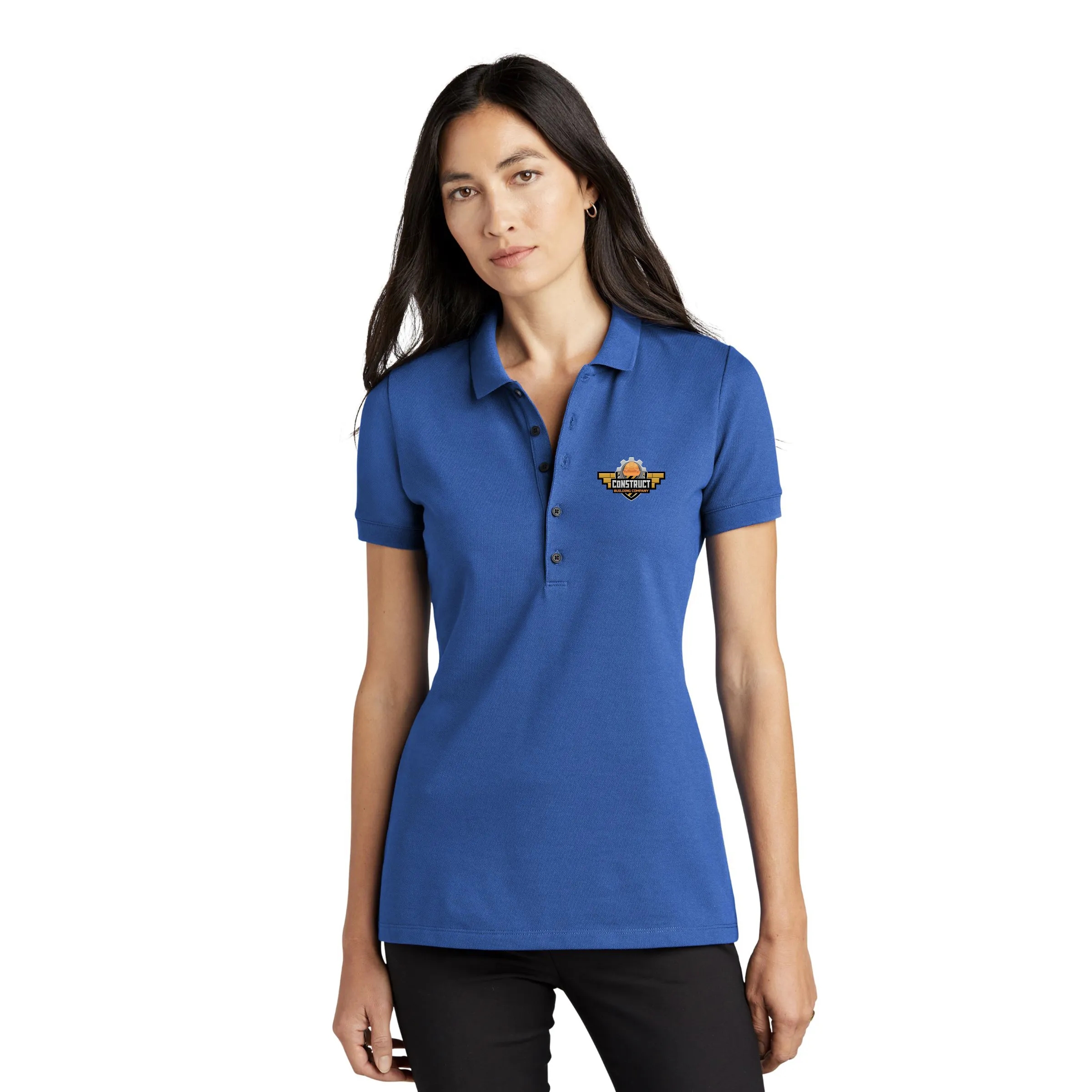 Mercer+Mettle(R) Women's Stretch Heavyweight Pique Polo 4