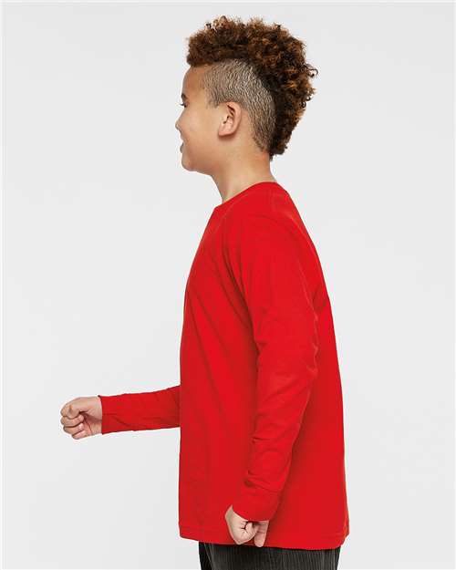 Youth Fine Jersey Long Sleeve Tee - 6201 12