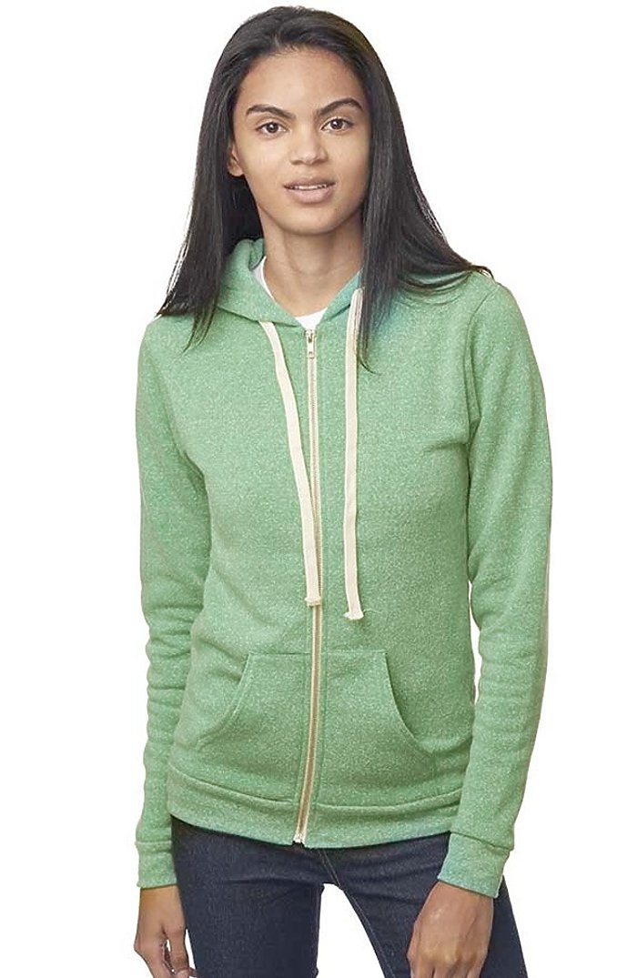 Unisex Triblend Fleece Zip Hoodie 6