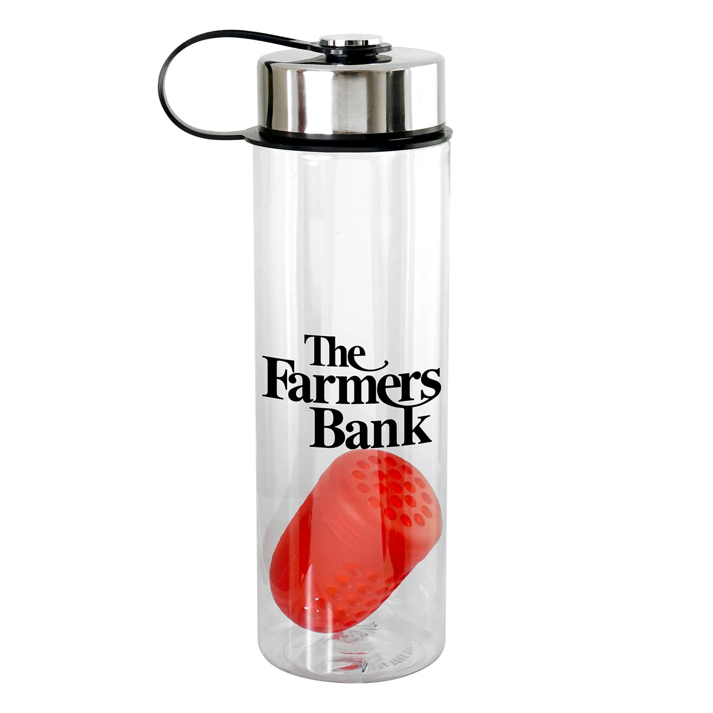 Metal Lanyard Lid 24 oz. Bottle With Floating Infuser, custom water bottle with logo imprint 11