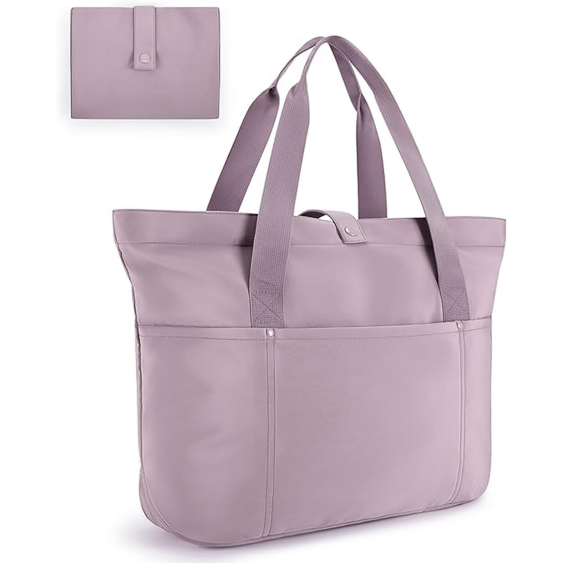 Collapsible Multi-pocket Zipper Handbag 8