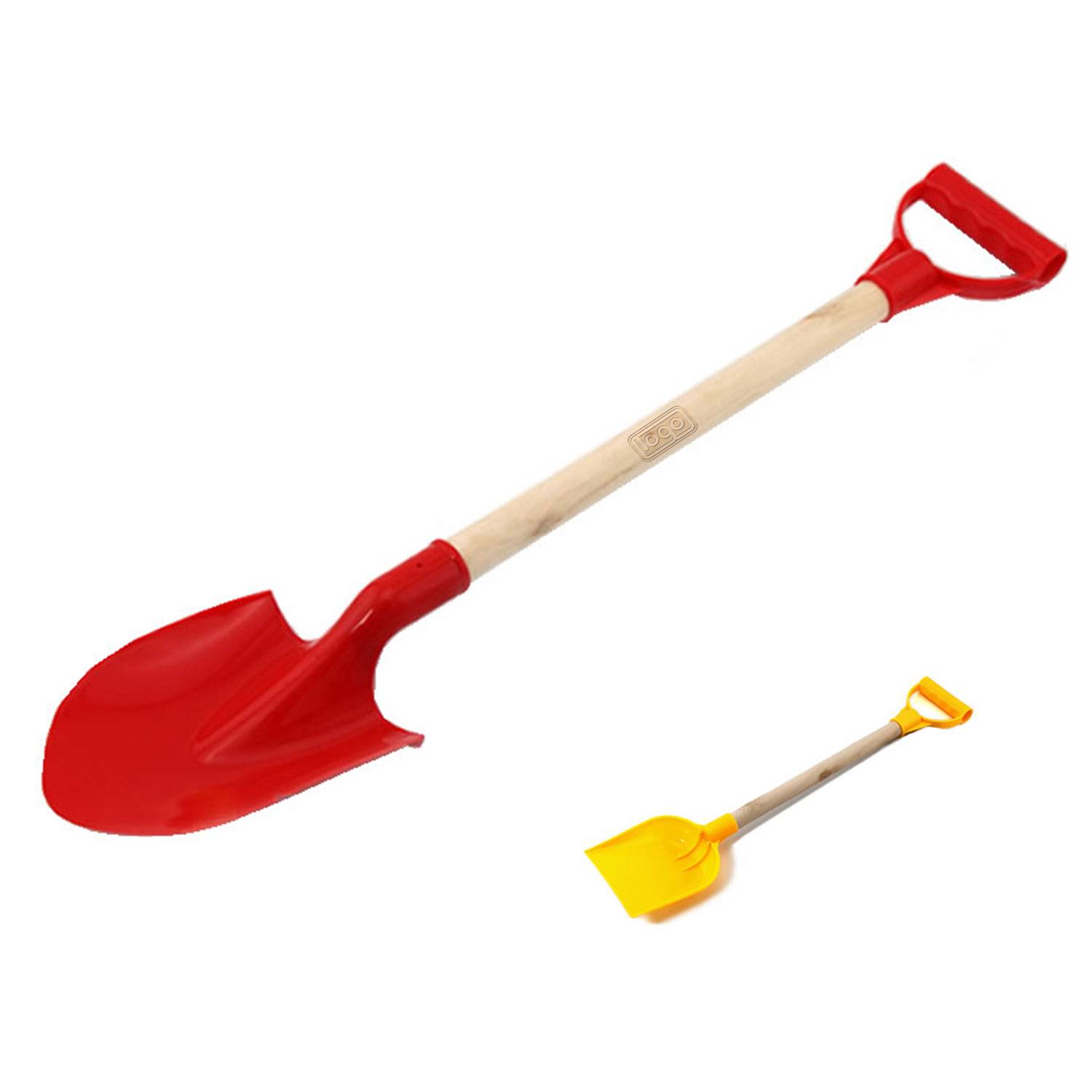Kids Wooden Beach Shovel 4
