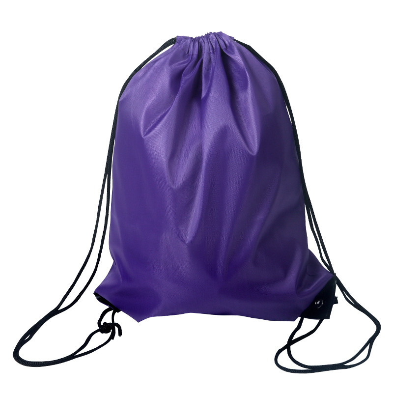 Nylon Drawstring Backpack Bundle Pocket 7