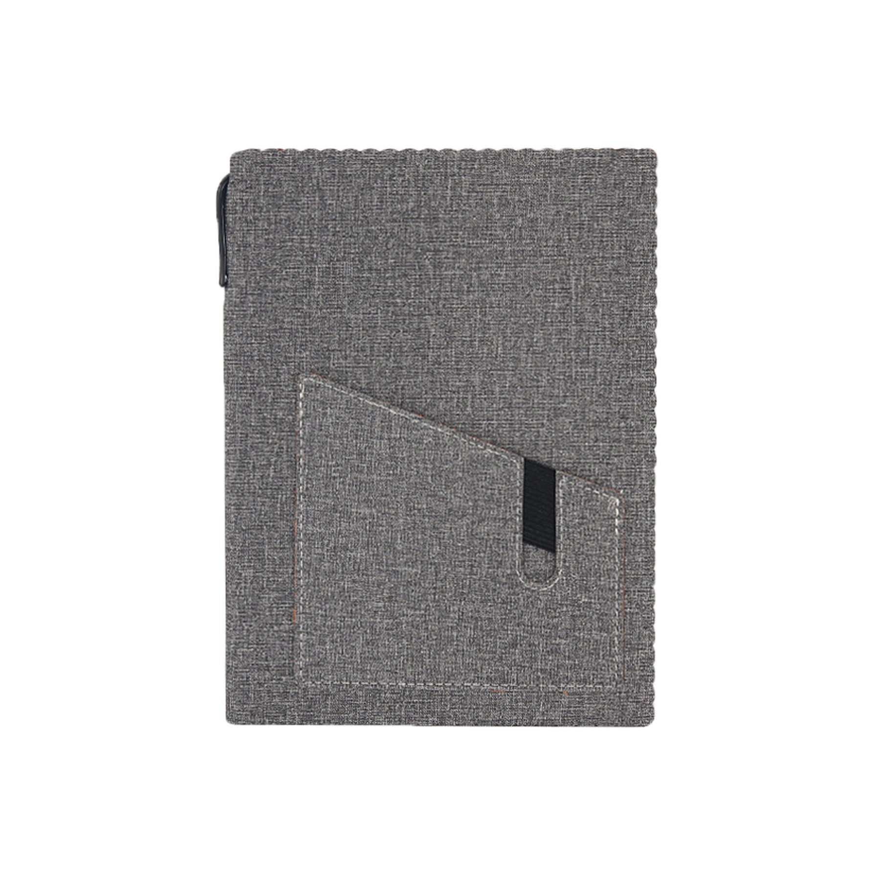 A5 Lined Leather Journal Notebook With Pocket 4