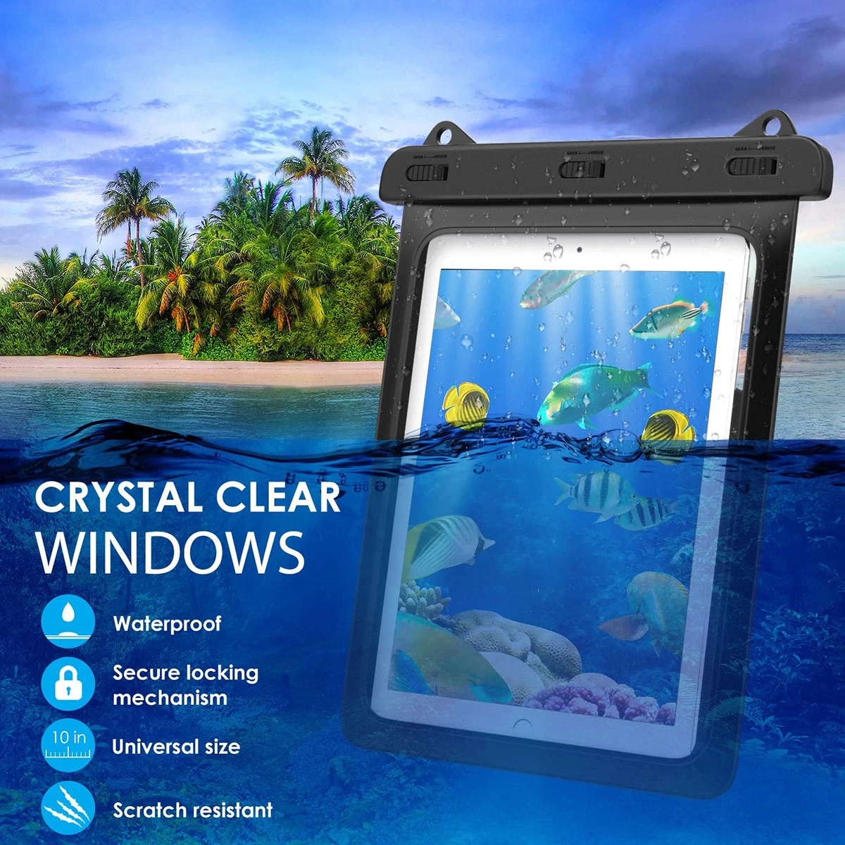 Waterproof Tablet Case Pouch Dry Bag 3