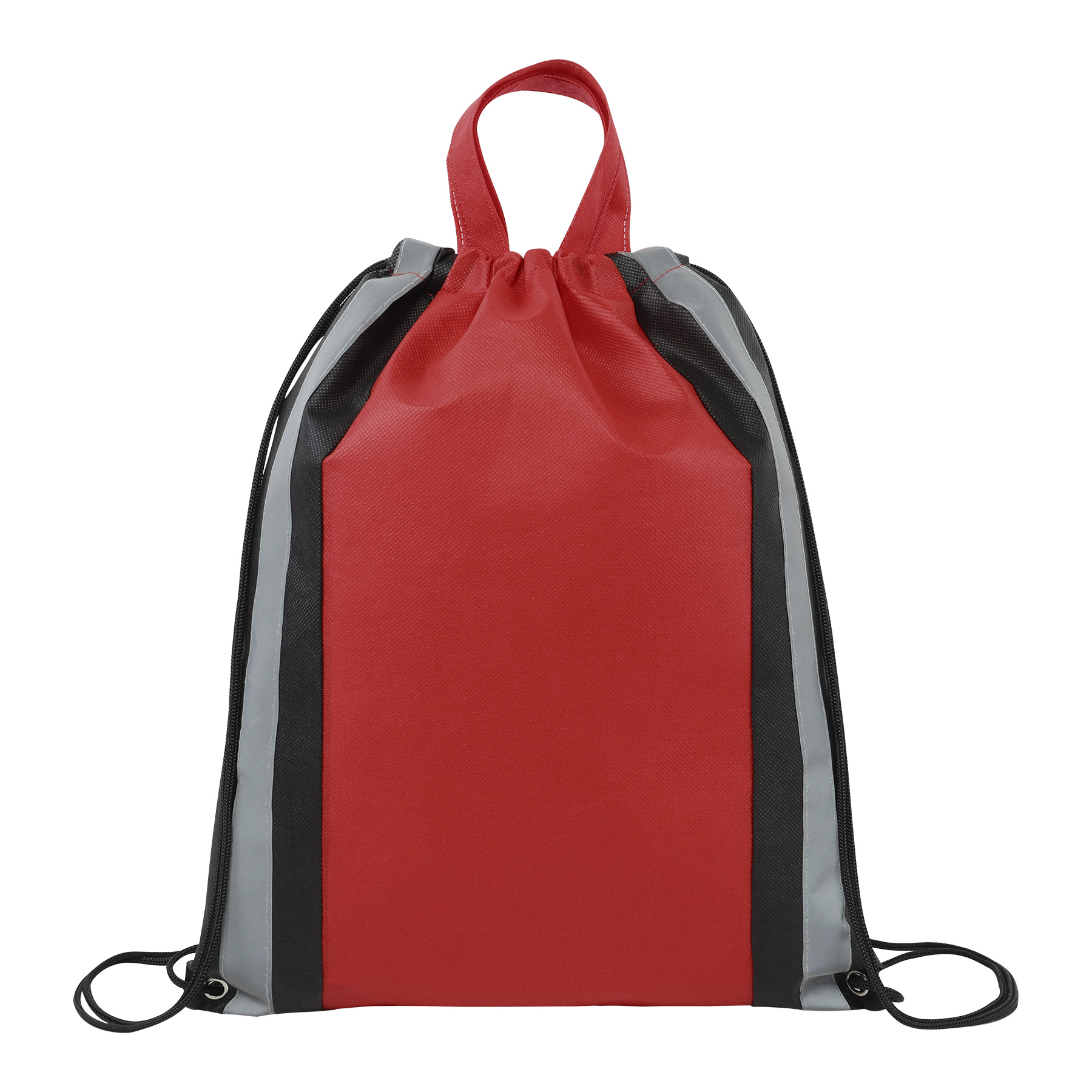 Small Reflective Non-Woven Drawstring Bag 25