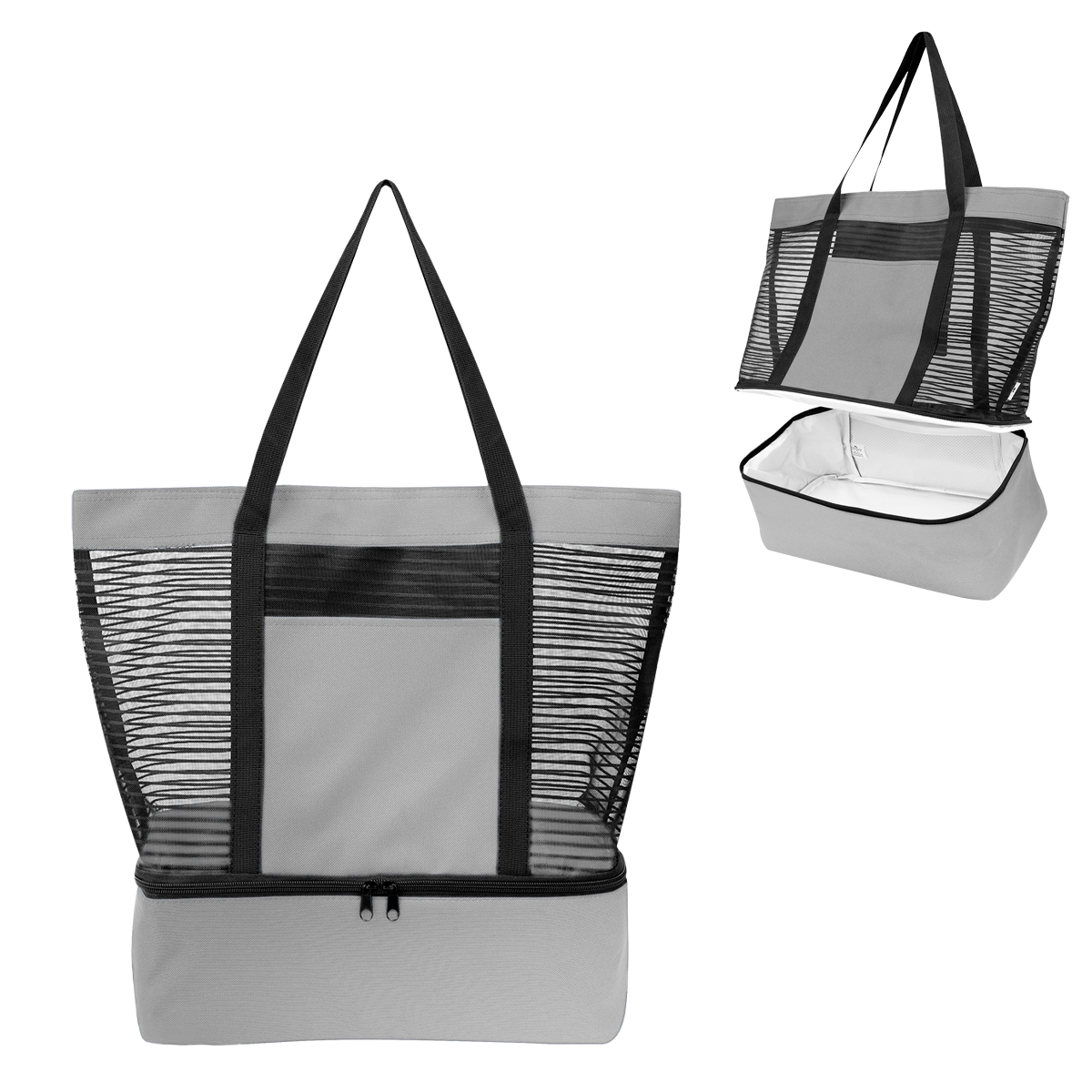 Marley rPET Mesh Tote Bag With Cooler 12