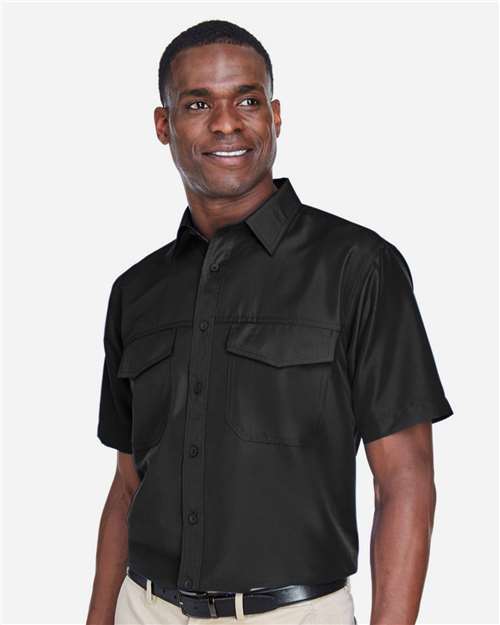 Men's Key West Short Sleeve Performance Staff Shirt - M580 34