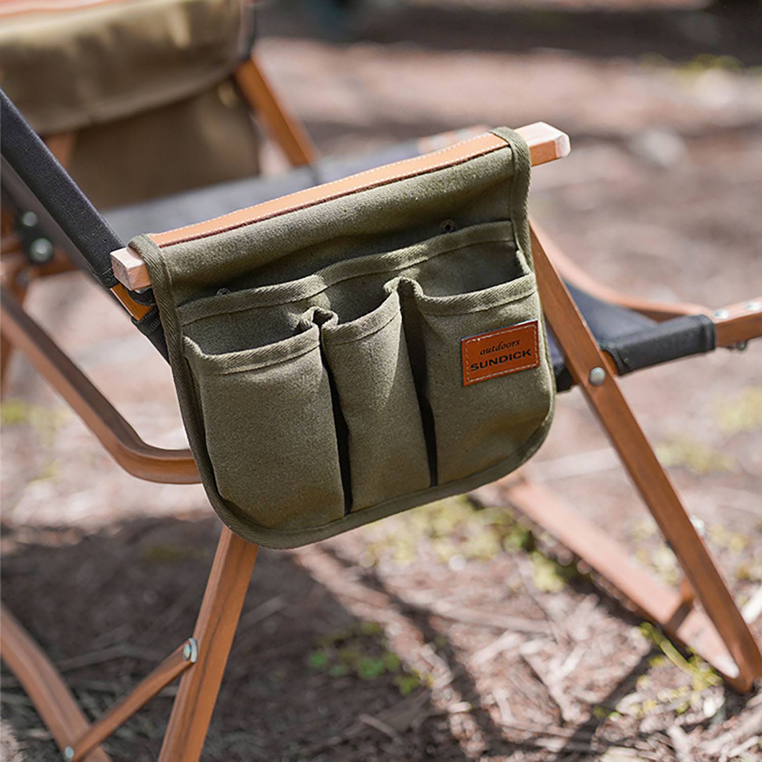 Outdoor Camping Kemite Chair Armrest Hanging Bag 4