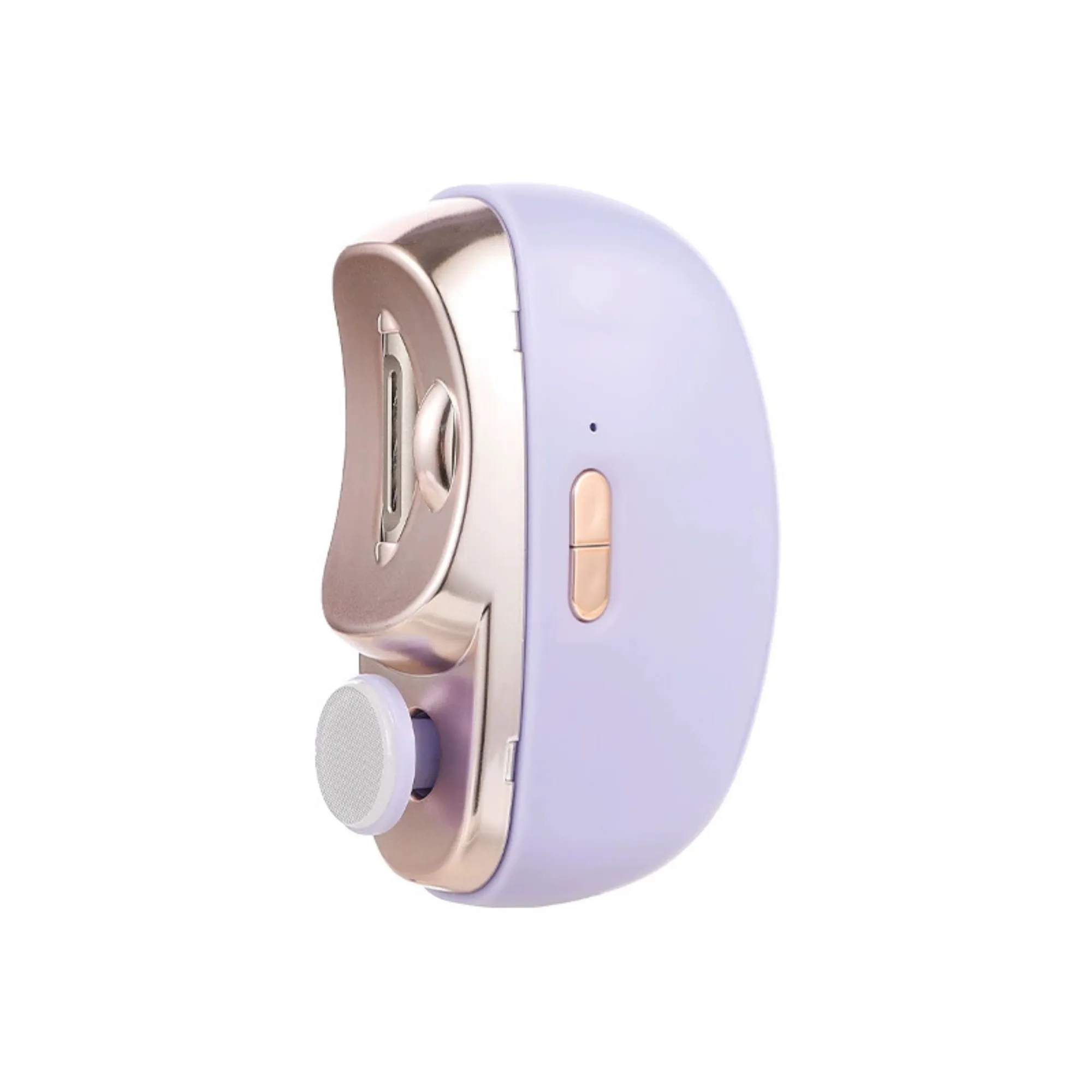 Portable Electric Nail Clipper With Light And Polisher 9
