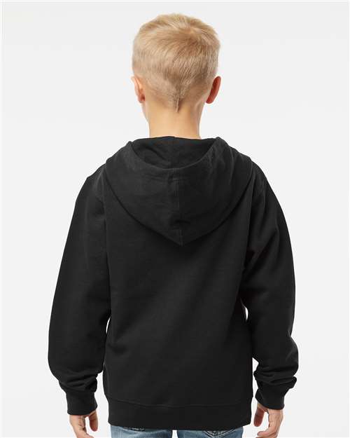 Youth Midweight Full-Zip Hooded Sweatshirt - SS4001YZ 35