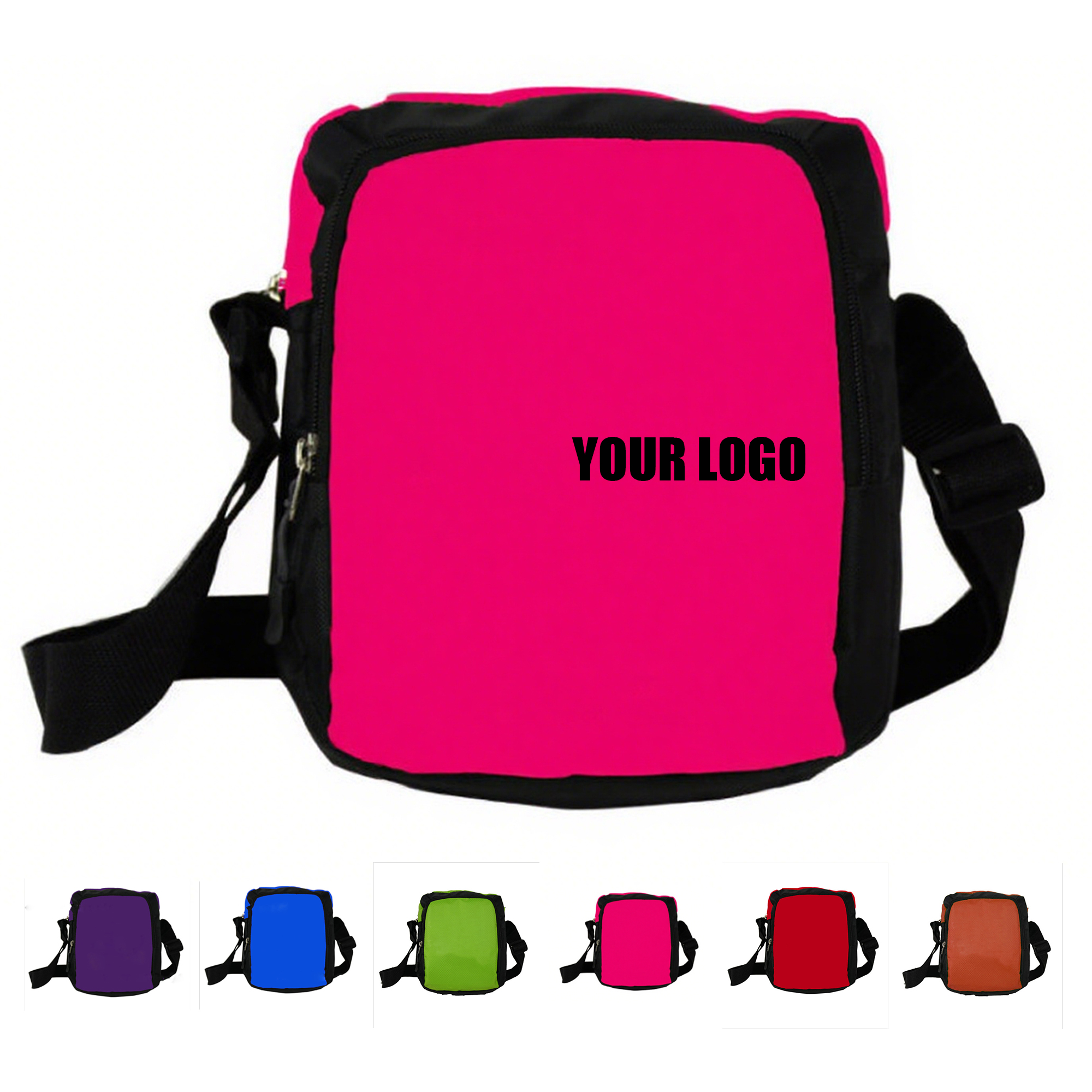 Oxford Waist Pack Adjustable Strap 9.5" x 7.5" x 2.75" 4