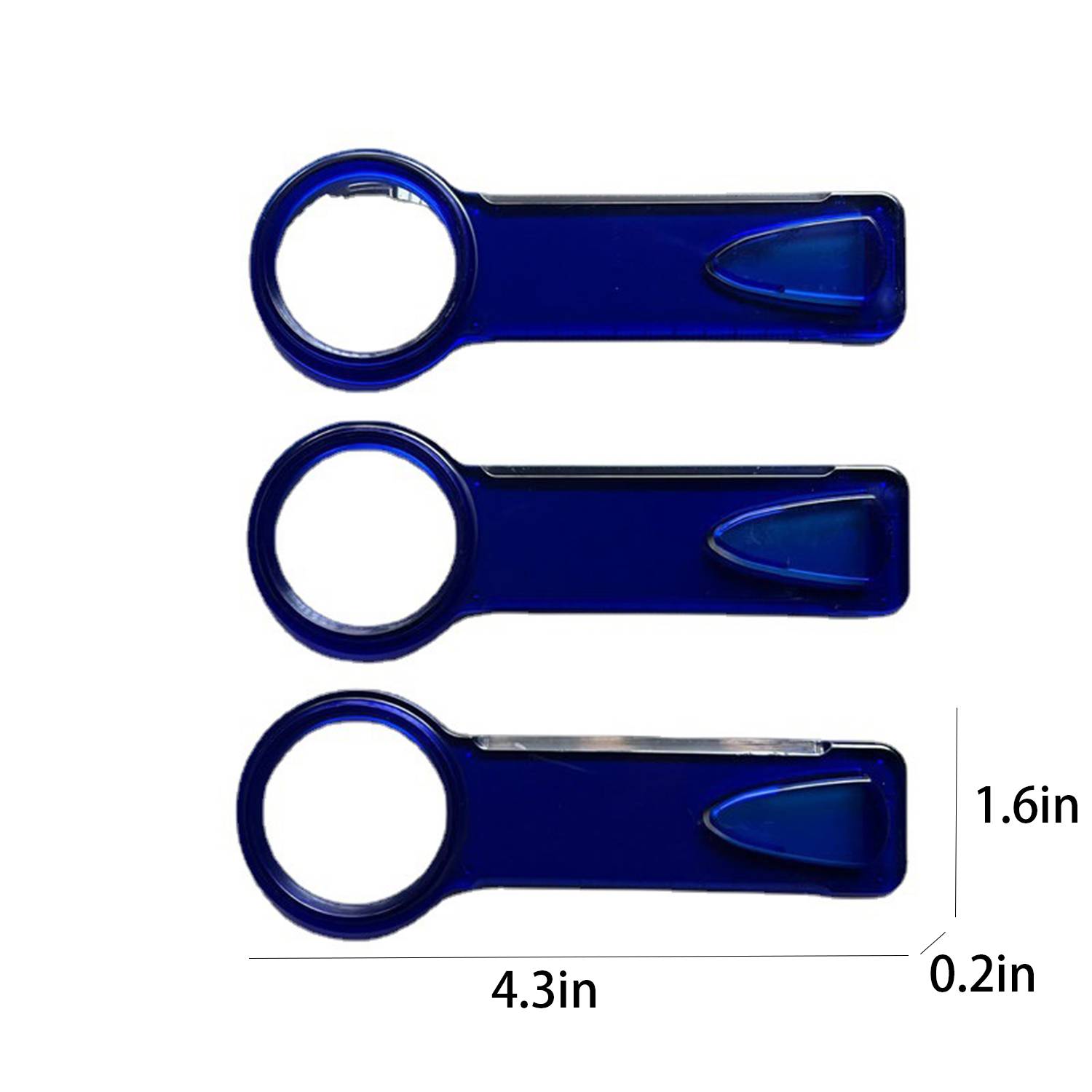 Portable Simple Mini Magnifier Bookmark 3