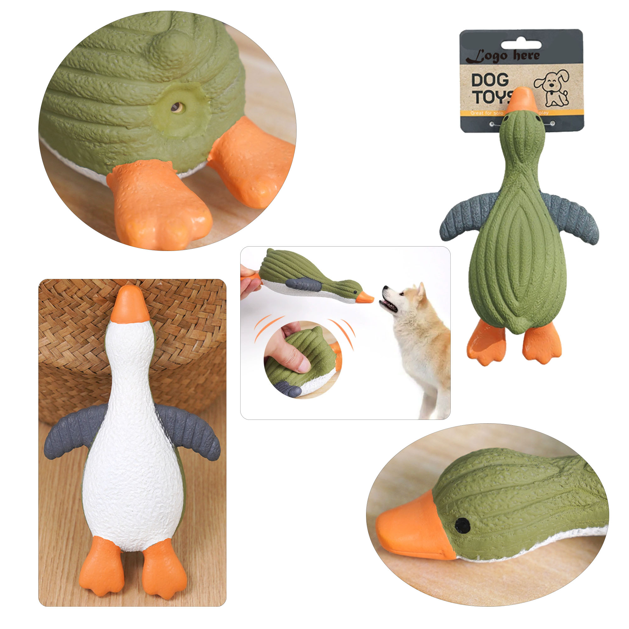 MOQ1000 Pet Toys Made Of Eco-Friendly Latex 1