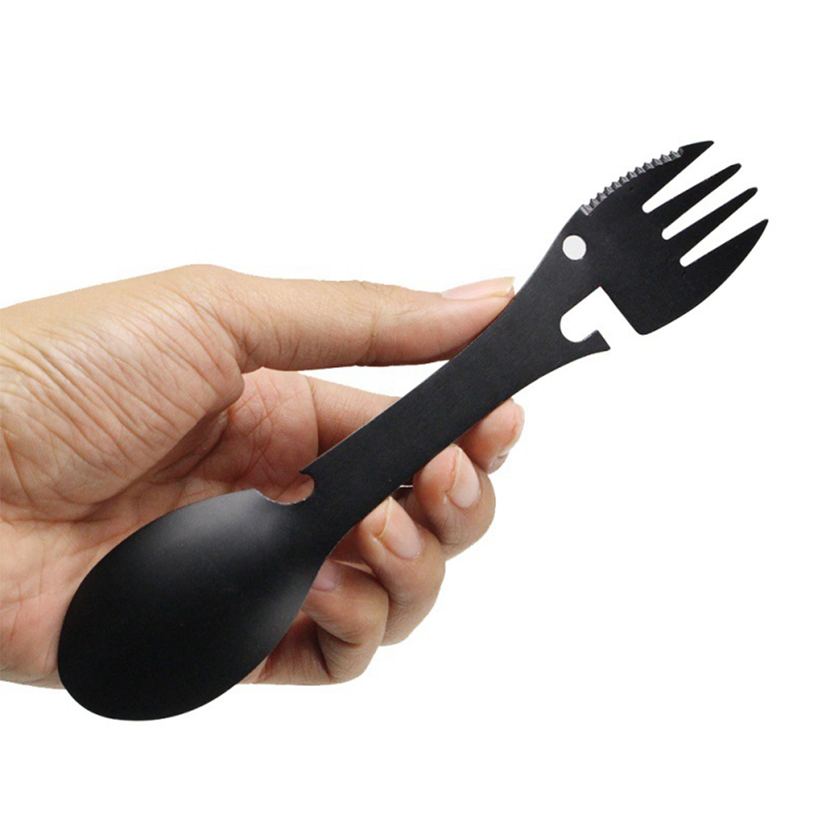 Camping Spoon Fork Bottle Opener 4
