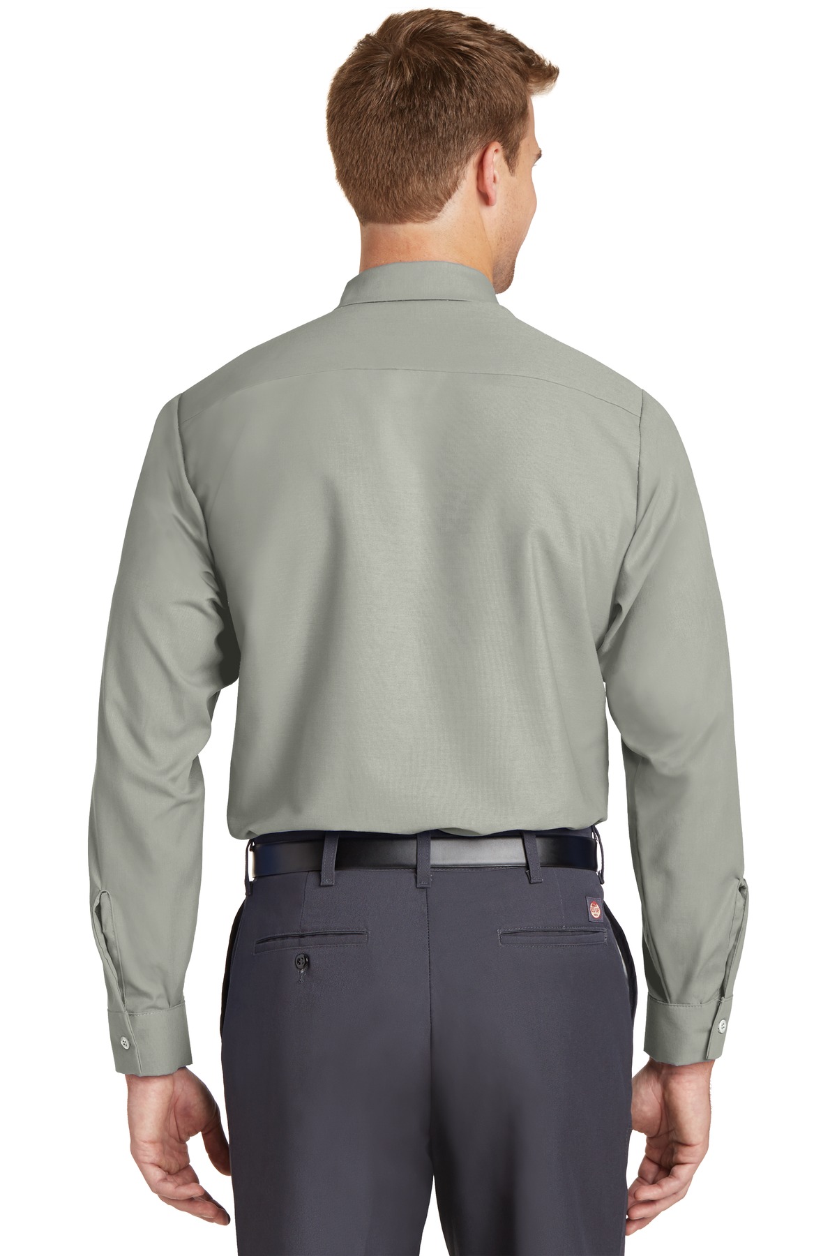 Red Kap Long Sleeve Industrial Work Shirt. SP14 51
