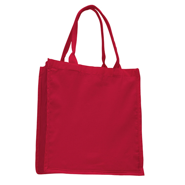 Colorful Cotton Fancy Handle Tote, custom tote bag with logo imprint 3